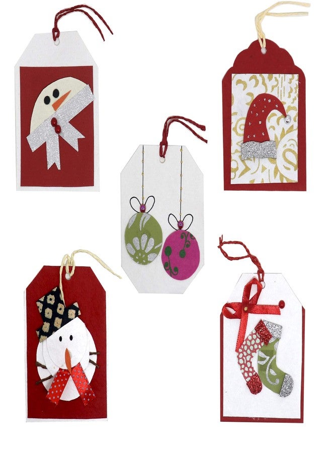 SURPRISE SOMEONE Christmas Theme Hand Made Gift Tags (Set of 10)- Size 3”x4” - Image 3